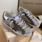 Super-Star with grey matte cowhide star and grey matte cowhide leather heel