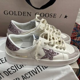 Stardan with pink glitter star and pink glitter heel