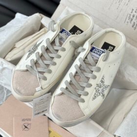 Super-Star Sabot with silver glitter star