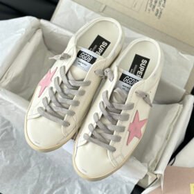 Super-Star Sabot with pink matte cowhide star