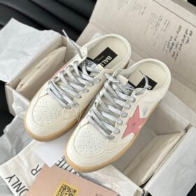 Ball-Star Sabot with pink matte cowhide star