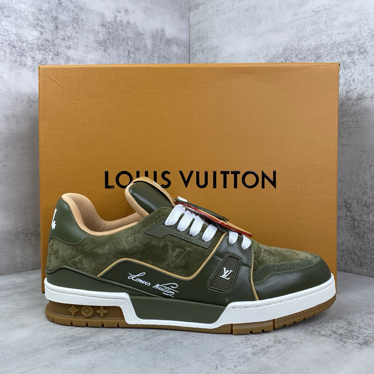 حذاء رياضي LV Trainer بني - عرض المنتج 1